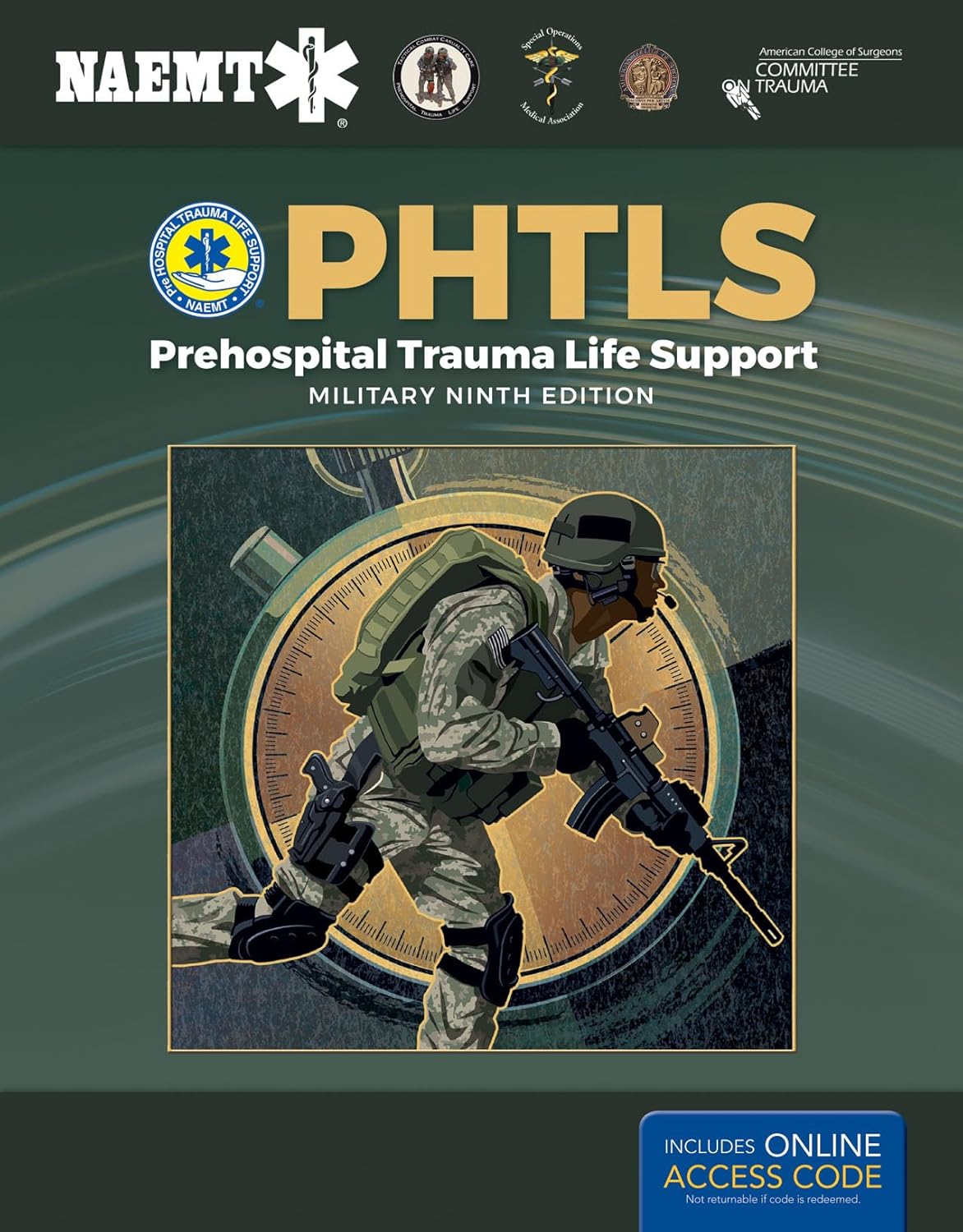 PHTLS: Prehospital Trauma Life Support, Military Edition, 9th Edition